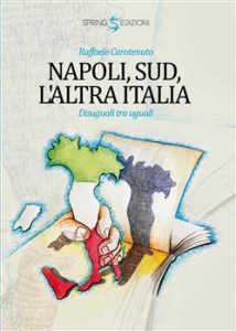 Qui sopra, la copertina del libro di Raffaele Carotenuto. In alto, uno scatto di Carolina Ciuccio