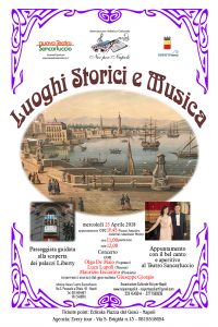 In foto, in alto, il soprano Olga De Maio e il tenore Luca Lupoli; al centro, la locandina dell’evento\ilmondodisuk.com