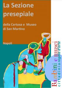 Nelle foto, in alto, alcuni bambini del 69° Circolo Didattico "S. Barbato" di Napoli (quartiere Barra) che disegnano un ingrandimento della Pala Strozzi videoproiettata; qui sopra, la copertina della guida\ilmondodisuk.com