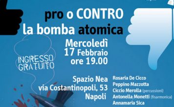 L’evento Parole, musica e arte contro il nucleare. Senzatomica arriva sotto il Vesuvio