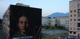 In foto, l’opera “Ael. Tutt'egual song' e criature” di Jorit Agoch al parco dei murales di Ponticelli\ilmondodisuk.com