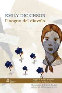 Qui sopra, la copertina del libro. In alto, la scrittura come istante immortale