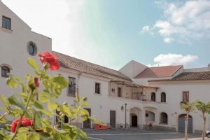 La corte del Palazzo delle arti