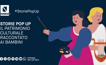 Scabec/Storie Pop Up: Artemisia Gentileschi e il dio Apollo raccontano ai bambini il patrimonio culturale della Campania