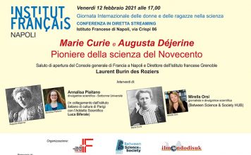 Institut français Napoli/ Marie Curie e Augusta Déjerine: pioniere della Scienza nel Novecento. Conferenza in streaming