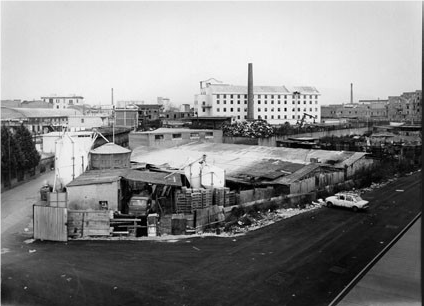 Il quartiere Pazzigno nei primi anni Ottanta, subito prima del Piano delle Periferie. Fonte: Archivio “Casa della Città” in Archivi di UrbaNa – Urbanistica Napoli, via www.comune.napoli.it