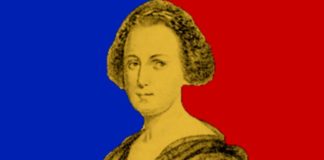 Una raffigurazione di Eleonora Pimentel Fonseca nei colori della Repubblica napoletana del 1799