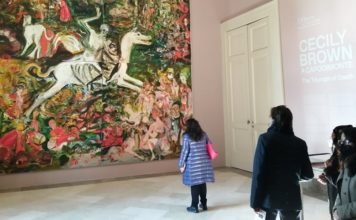 Capodimonte/Cecily Brown: un colpo di teatro coloratissimo per raccontare (di nuovo) il trionfo della morte