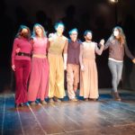 Giovanni Meola e il cast di Amleto (o il gioco del suo teatro)