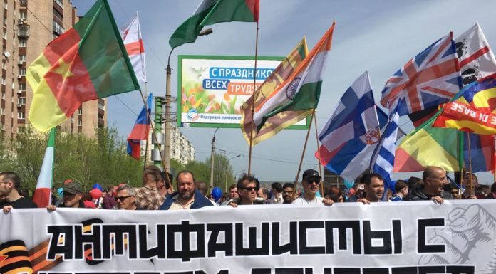 9 maggio 2017. Lugansk. Commemorazione della liberazione dal nazifascismo