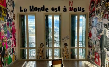 Un momento del Paste Up Festival, edizione 2021