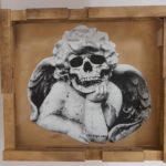 Dettaglio di un'opera esposta alla terza edizione del Paste Up Festival