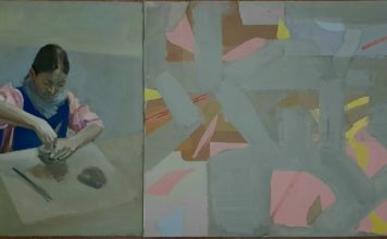 Aeroporto di Capodichino/ La Motta dipinge il mare che bagna Napoli. Tra movimento e silenzio