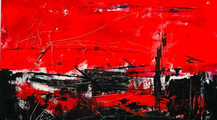 Ercolano/ Mariangela Calabrese dona al Mav un paesaggio della memoria. Tra accesi rossori