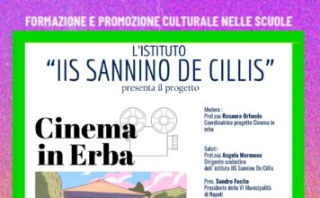 Progetto/ Istituto Sannino De Cillis: “Cinema in erba” per far crescere il talento dei giovani tra film e regia