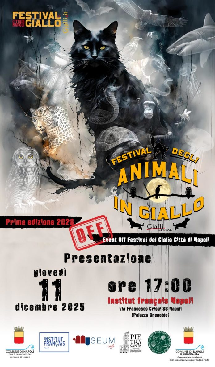 Locandina presentazione festival animali 11 dicembre 25
