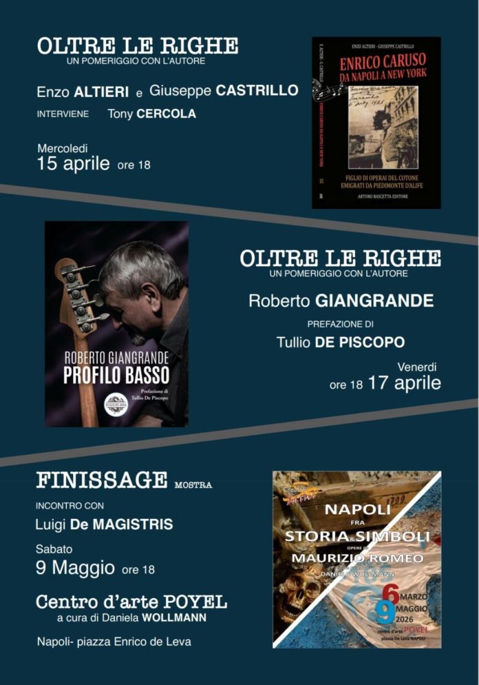 Incontri al Centro d'arte Poyel per la rassegna Oltre le righe