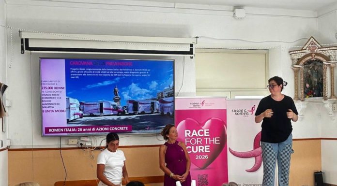 Komen Campania/ Salute in rosa a Napoli: una giornata di ecografie mammarie gratuite per le donne sorde under 40 (associazione nazionale paracadutisti d’Italia)