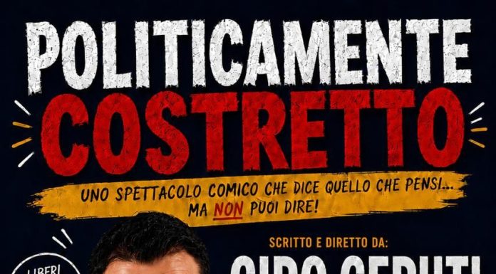 San Giorgio a Cremano/ Villa Vannucchi: Ciro Ceruti è “Politicamente costretto” in una nuova sfida teatrale