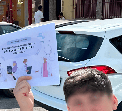 Sanità/ Santobono: Luigi ringrazia medici, infermieri e operatori raccontando il suo ricovero di 1 mese nella tesina di terza media
