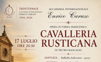 Chiesa delle crocelle/ L’Accademia internazionale Enrico Caruso porta in scena Cavalleria rusticana. Giovani interpreti per l’opera di Mascagni