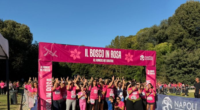 Capodimonte/ Arriva un’onda rosa di solidarietà: mille donne in festa corrono per sostenere i progetti del Santobono