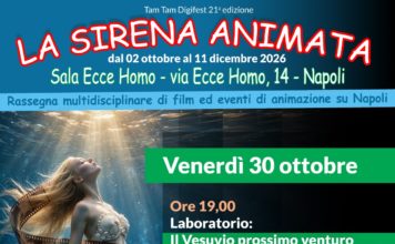 Sala Ecce Homo/ Tam Tam DigiFest, “Il Vesuvio prossimo venturo”: come si costruisce un film animato